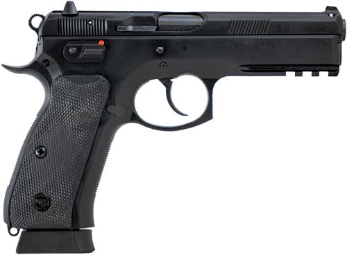CZ USA CZ 75 SP-01 9mm FS Pistol with Fiber Optic Sights and 4.6-Inch Barrel