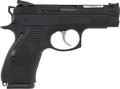 CZ Custom CZ 75 D Compact PRC 9mm Luger Semi-Auto Pistol with Fiber Optic Sights and Aluminum Grip