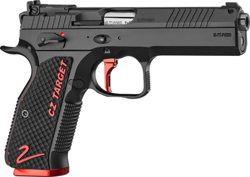 CZ-USA Shadow 2 Target 9mm Luger Semi-Auto Pistol with 5-Inch Barrel and 3 Magazines Included