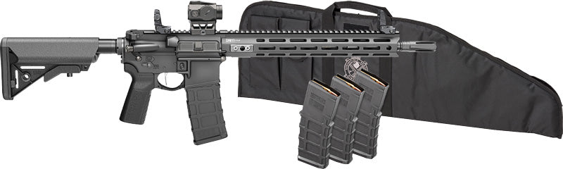Springfield Armory Saint Victor 5.56 NATO Semi-Automatic Rifle with 14-Inch Barrel and Black Synthetic Stock