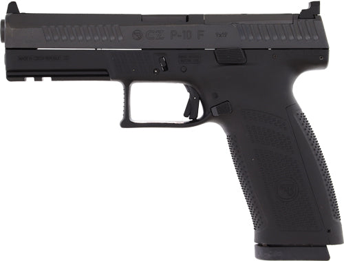 CZ-USA CZ P-10 F 9mm Semi-Auto Pistol with 4.5-Inch Barrel, 19-Round Magazine, Optics-Ready