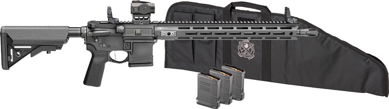 Springfield Armory Saint Victor 5.56 NATO Semi-Automatic Rifle with 16-Inch Barrel and Optic