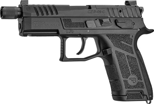 CZ-USA CZ P-09 C Nocturne SR 9mm Semi-Auto Pistol with 4.5-inch Barrel and Suppressor-Ready Design