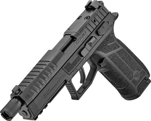 CZ-USA CZ P-09 F Nocturne SR OR 9mm Semi-Auto Handgun with 5.3-Inch Barrel and Interchangeable Back Straps