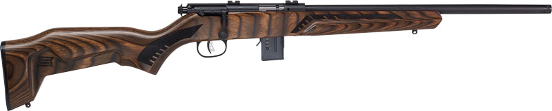Savage 93 Minimalist .22 WMR Bolt Action Rifle with Laminated Stock and Threaded Barrel