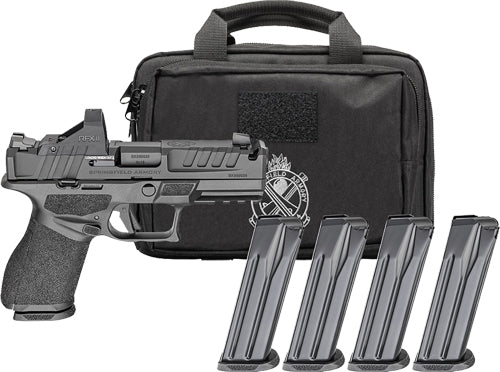 Springfield Armory EC9409BCOMP15PAC Echelons 9mm 4-Inch Compact Pistol with 4 Magazines