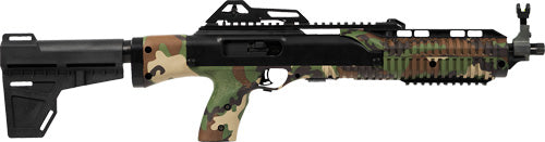 Hi-Point 995PM81BRACE 9mm Semi-Auto Pistol with Camouflage Frame and Adjustable Sights