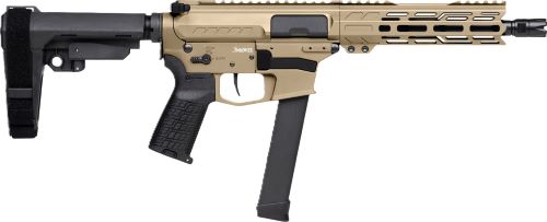 CMMG Pistol Banshee MKGS 9mm with 8-Inch Barrel, Coyote Finish, and Picatinny Optic Footprint