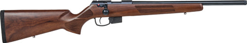 Anschutz 1761 D HB .22 LR Sporting Rifle with Walnut Stock and Threaded Barrel
