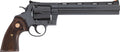 Colt Anaconda .44 Magnum Revolver with 8-Inch Blue Barrel and Wood Grips