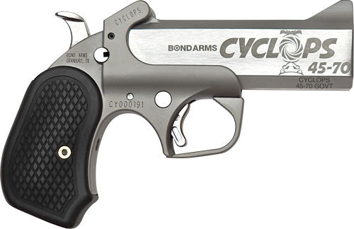Bond Arms Cyclops .45-70 SS Revolver - High Polished Stainless Steel