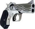 Bond Arms DT47 Trump Limited Stainless Steel Break Action Revolver with Custom Engraved Barrel