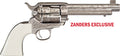 Cimarron Bat Masterson .357 Magnum Revolver with Nickel Finish and 5.5-Inch Barrel