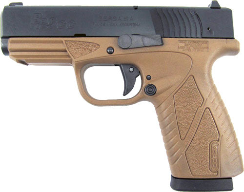 Bersa BP9DECC 9mm Flat Dark Earth Semi-Auto Pistol with 8-Round Magazine