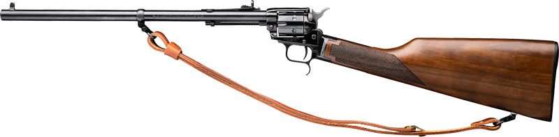 Heritage 22LR Rough Rider Revolving Sporting Rifle with Walnut Stock and Adjustable Rear Sight