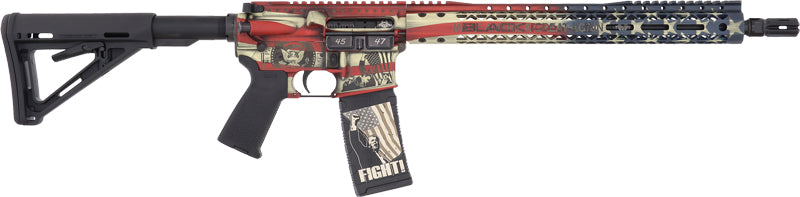 Black Rain Ordnance Spec15 Trump Custom Modern Sporting Rifle in 223 Rem/5.56 NATO