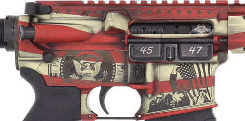 Black Rain Ordnance Spec15 Trump Custom Modern Sporting Rifle in 223 Rem/5.56 NATO
