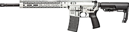 Black Rain Ordnance BRO-FUSION-300BLK-WB Modern Sporting Rifle with White Battleworn Finish