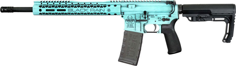 Black Rain Ordnance BRO-FUSION-TBB Modern Sporting Rifle with 16-Inch Barrel and Blue Finish