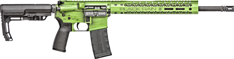 Black Rain Ordnance SPEC+ Fusion Rifle with Zombie Green Battleworn Finish - .223 Rem/5.56 NATO