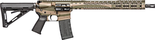 Black Rain Ordnance SPEC+ Patriot Rifle in Flat Dark Earth, 16-Inch Barrel, 300 AAC Blackout