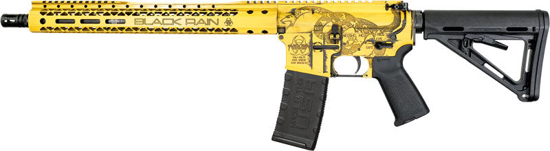 Black Rain Ordnance BRO-PAT-GADSDEN Patriot Rifle with Gold Finish and 16-Inch Barrel