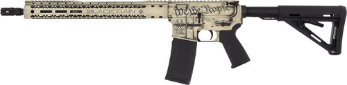 Black Rain Ordnance We The People 5.56 NATO Semi-Automatic Rifle with US Flag Finish