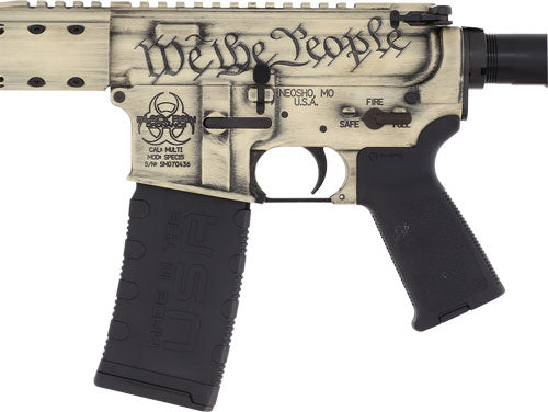 Black Rain Ordnance We The People 5.56 NATO Semi-Automatic Rifle with US Flag Finish
