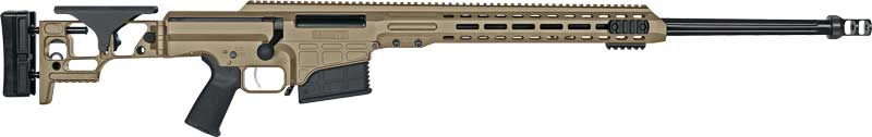 Barrett MRAD Folding Stock Rifle in Flat Dark Earth - 338 Lapua Magnum Bolt Action, 26 Inch Barrel