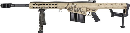 Barrett M82A1 America 20" Semi-Automatic Rifle with Pelican Case and RMJ Tactical Patriot Tomahawk