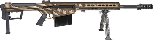 Barrett M107A1 America 50 BMG Sporting Rifle with Custom Pelican Case and Tactical Kestrel Tomahawk