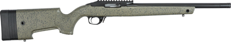 Bergara BXR .22 LR Semi-Automatic Sporting Rifle with Synthetic Green Stock and Cerakote Finish