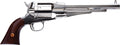 Cimarron 1858 New Model Army Revolver - Nickel Finish, .45 Long Colt, 8-inch Barrel