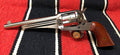 Cimarron 1875 Outlaw .45 LC Revolver with 7.5-Inch Nickel Barrel and Walnut Grip