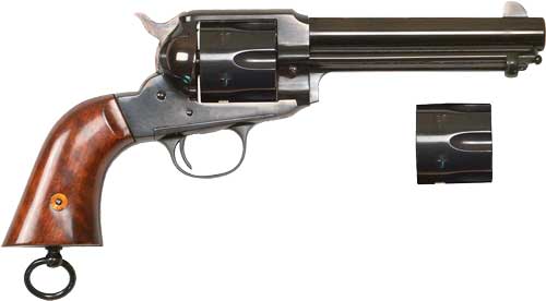 Cimarron 1890 .45 Long Colt 5.5-inch Blue Finish with Extra Cylinder
