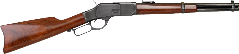 Cimarron 1873 Trapper Rifle - Lever-Action Sporting Rifle in .357 Magnum / .38 Special with Walnut Stock and Blued Finish