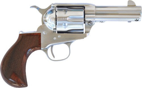Cimarron T-Storm Thunderer .45 Colt Revolver with Stainless Steel Finish and 3.5-inch Barrel