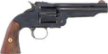 Cimarron No.3 American .45 Long Colt Revolver with 5-Inch Blued Barrel and Wood Grips
