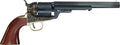 Cimarron 1851RM WB Hickok .38 Special Revolver with Blued Finish and Wood Grips