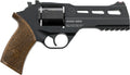 Chiappa Rhino 40SA .357 Magnum Revolver with Nickel Finish and Wooden Grips