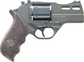 Chiappa Rhino 30SA .357 Magnum Revolver with Fixed Fiber Optic Front Sight and Green Frame