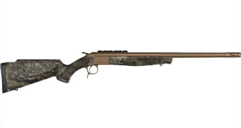 CVA Scout TD V3 450 Bushmaster 22-inch Sporting Rifle with Fluted Barrel and Camouflage Stock