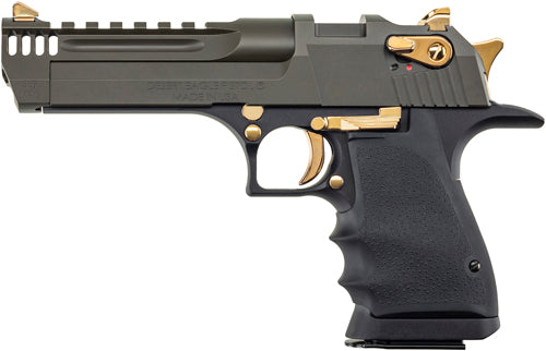 Desert Eagle L5 Series .357 Magnum Semi-Auto Handgun with Green Slide and Picatinny Rail