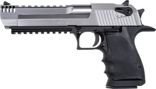 Desert Eagle Mark XIX 44 Magnum Semi-Auto Pistol with 6-Inch Stainless Steel Barrel and Adjustable Sights