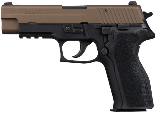 SIG Sauer P226 Freedom 9mm Nite Semi-Auto Pistol with 4.4-Inch Barrel and 15-Round Capacity and Black Finish