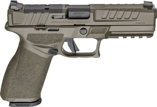Springfield Armory Echelon 9mm Semi-Auto Pistol with 4.5-Inch Barrel and 20-Round Capacity and OD Green Finish