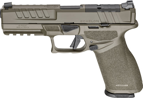 Springfield Armory Echelon 9mm Semi-Auto Pistol with 4.5-Inch Barrel and 20-Round Capacity and OD Green Finish