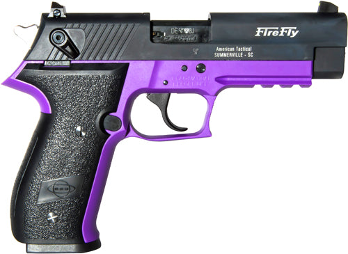 German Sport Firefly .22 LR Semi-Auto Pistol with 4-Inch Barrel and Adjustable Sights