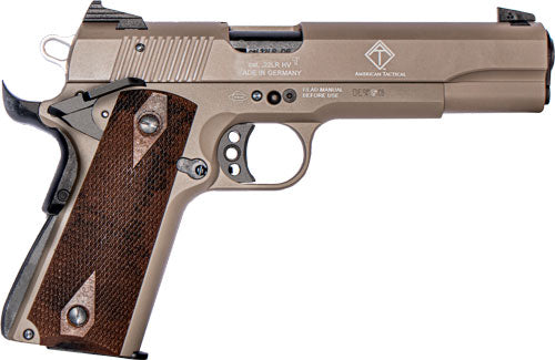 German Sport GERG2210M1911T 22LR Semi-Auto Pistol with 5-inch Barrel and Fixed Sights