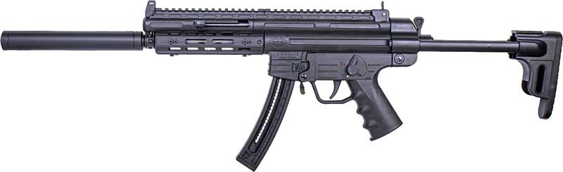 German Sport GSG-16 .22 LR Modern Sporting Rifle with Collapsible Stock and Threaded Barrel